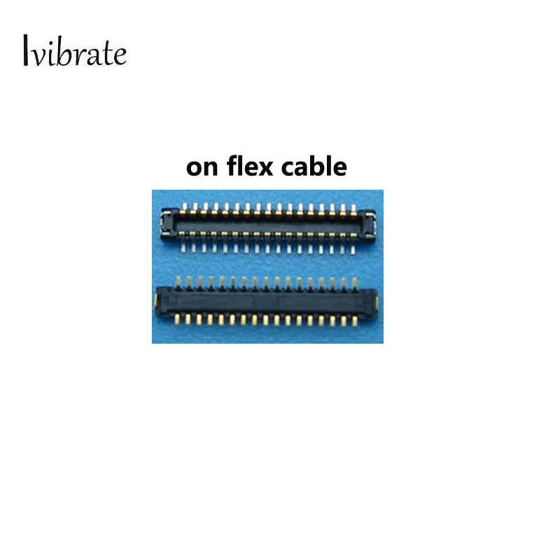 

5pcs FPC connector for xiaomi mi4 mi 4 LCD display screen on flex cable for xiao mi mi 4