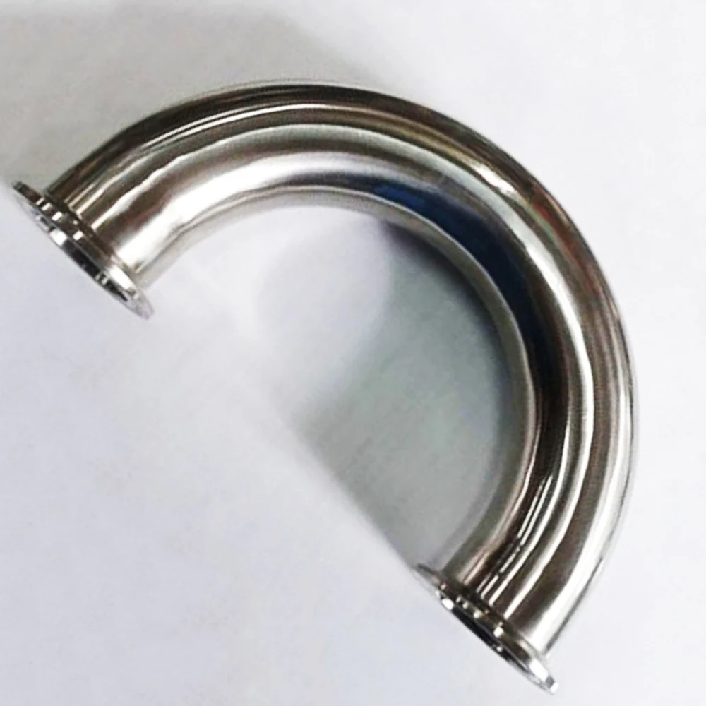 Фото OD57-63mm Tri Clamp 77 5 мм 304 нержавеющая сталь санитарно 180 градусов u-тип штуцера OD57-63mm Tri Clamp 77 5 мм 304 нержавеющая сталь санитарно 180 градусов u-тип штуцера