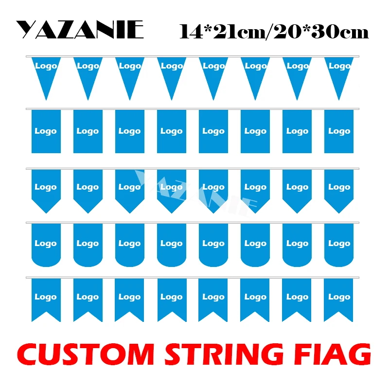 YAZANIE 14*21 см/20*30 см/30*40 см флаг на заказ с логотипом, охотничий флаг на заказ, вечерние рекламные украшения для мероприятий