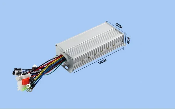 Бесплатная доставка регулятор бесщеточного электродвигателя 36a 800w 48v для