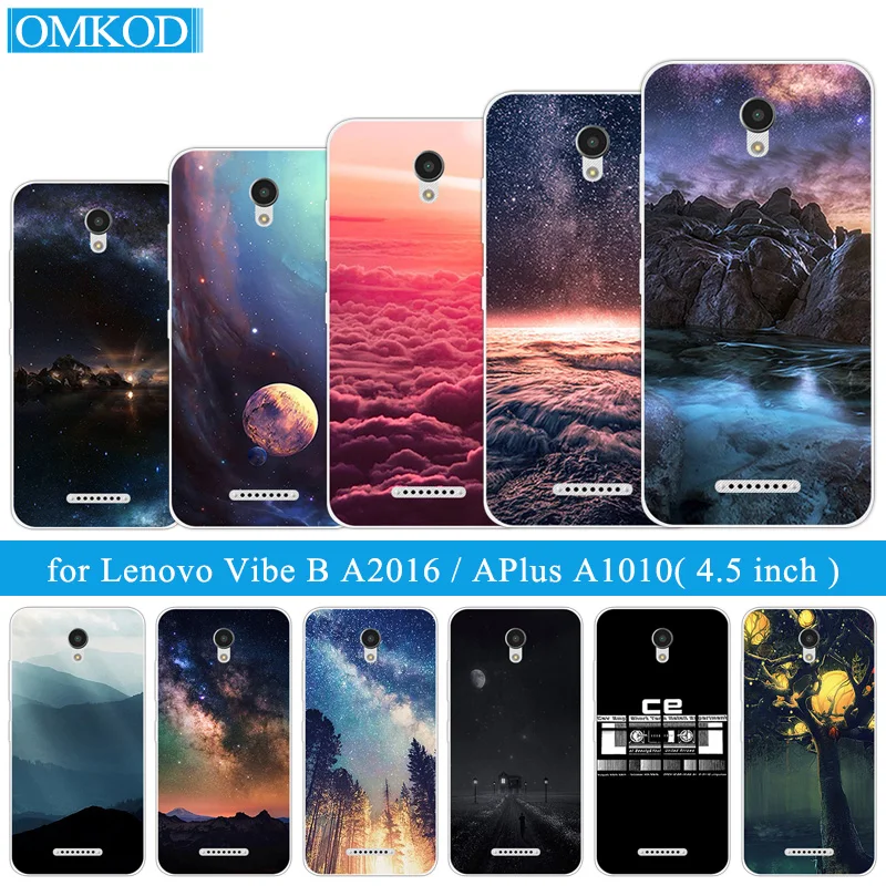 Для Lenovo Vibe B A2016 A1010 A20 A Plus APlus A1010a20 1010 A2016A40 Мягкий чехол из ТПУ | Мобильные телефоны и