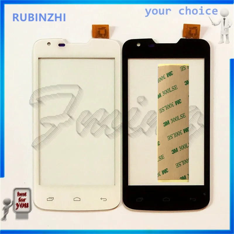 Сенсорная панель RUBINZHI для Телефона Fly IQ4401 IQ 4401 сенсорный экран дигитайзер