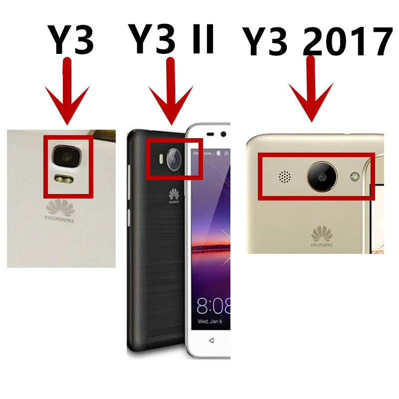 Кожаный флип чехол в стиле ретро для Huawei Y3 / II 2017 2018 защитный с отделениями денег и магнитной