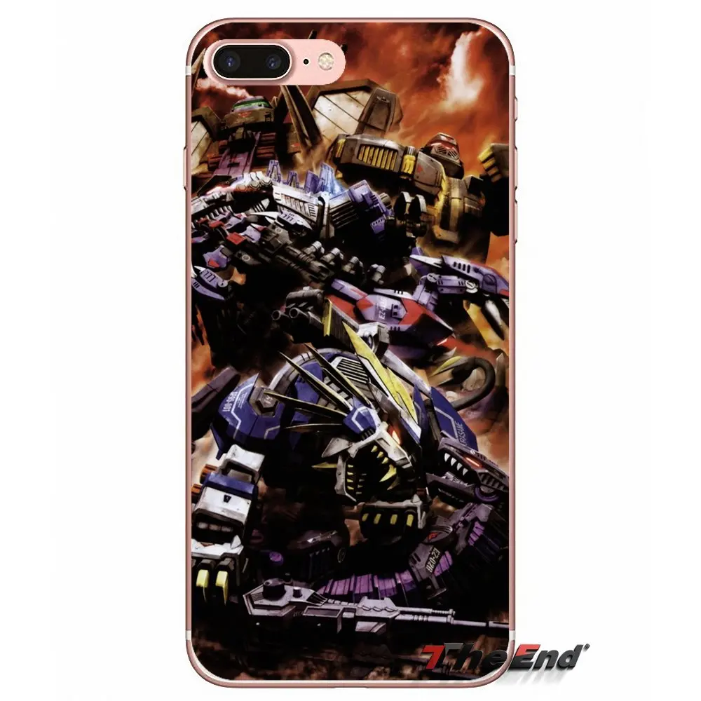 Zoids бытие аниме ТПУ силиконовый чехол мягкий для iPhone X 4 4S 5 5S 5C SE 6 S 7 8 плюс samsung Galaxy J1