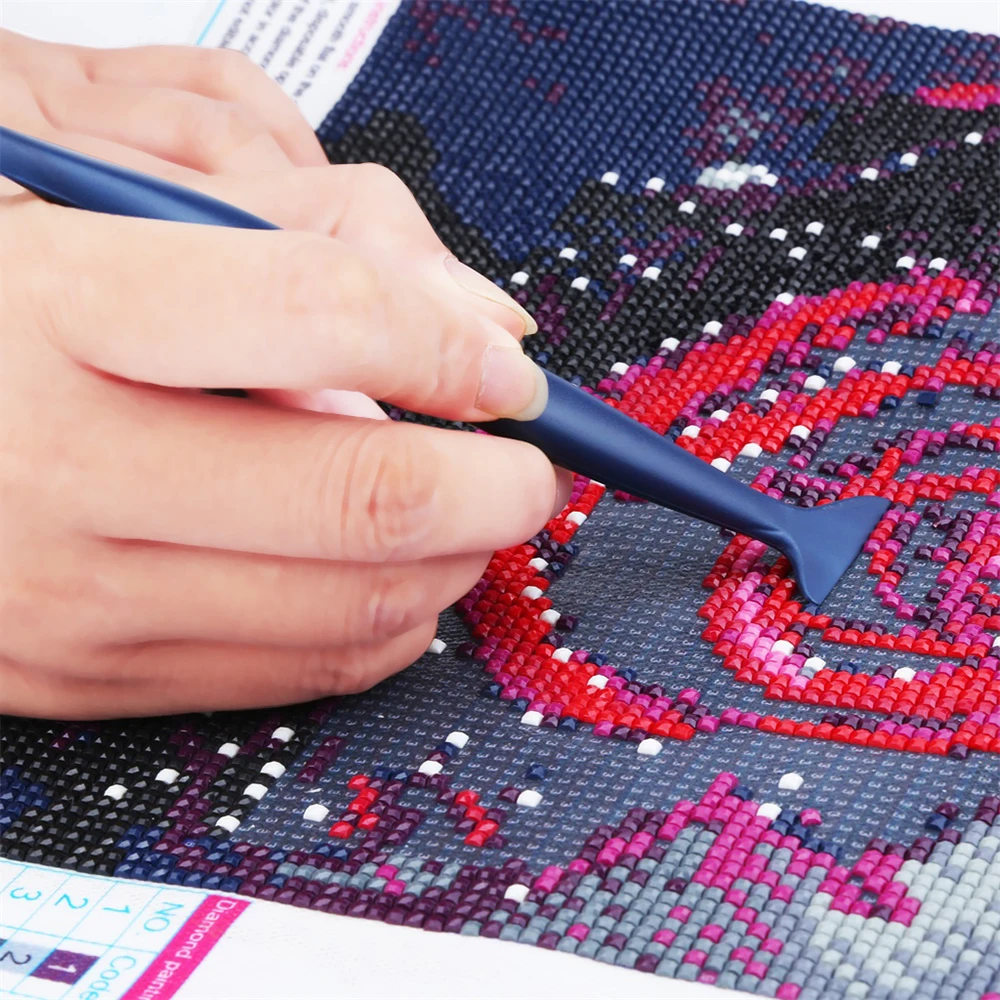 Алмазная живопись сделай сам фиксированный инструмент для вышивки крестиком