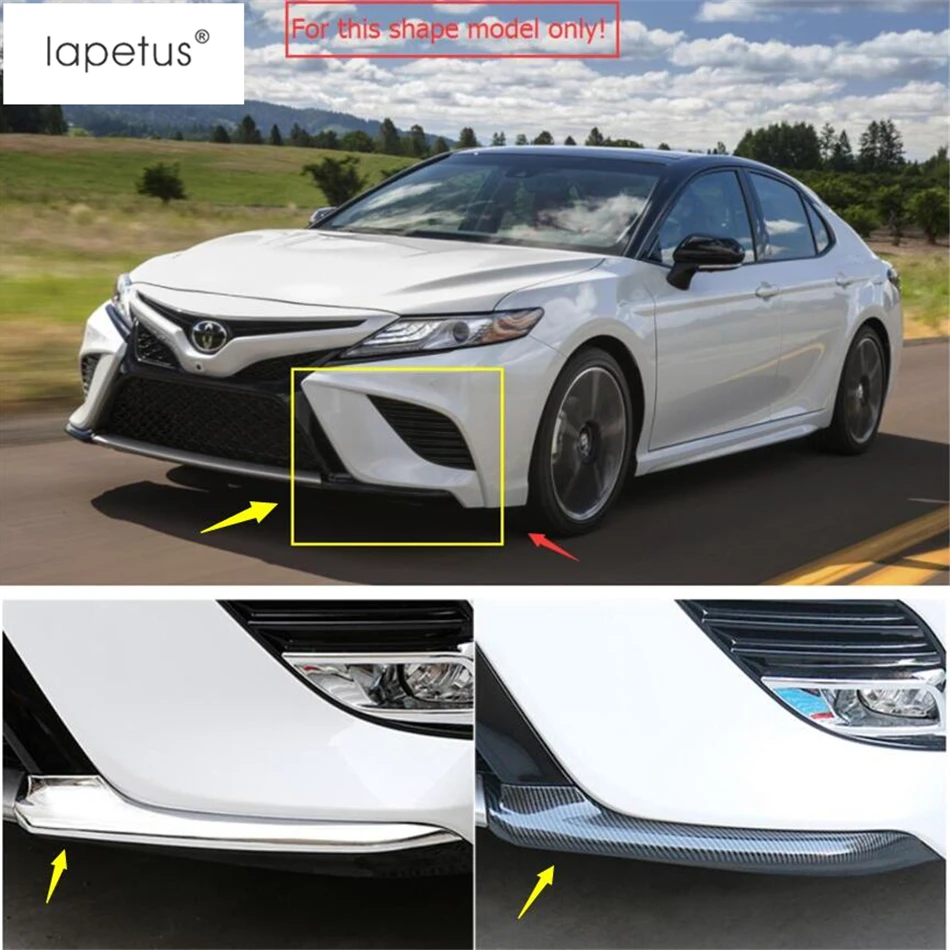 Аксессуары Lapetus подходят для Toyota Camry 2018 2021 ABS передняя головка бампера нижняя