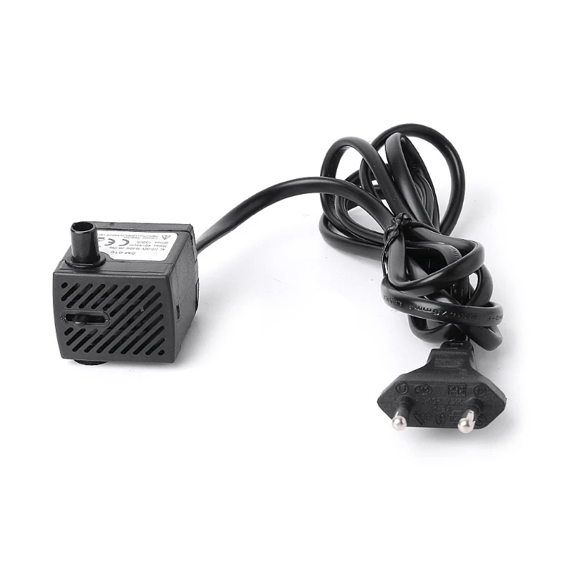 AC 110V/220-240V 2W погружной водяной насос аквариумный фонтан Пруд US/UK/EU вилка LSɽ