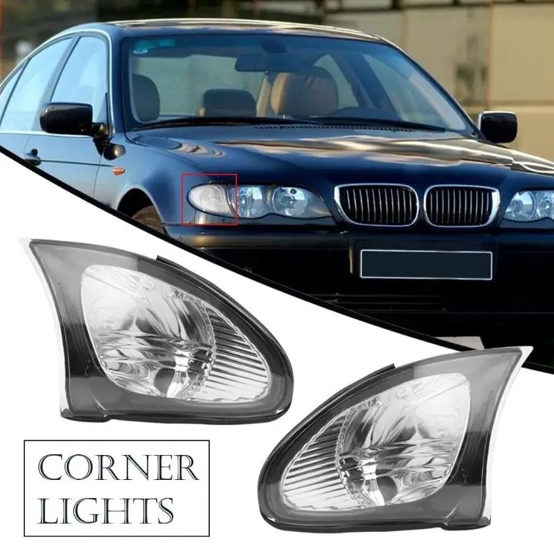 Автомобильные Угловые лампы с копчеными линзами 2 шт. для 3 серии E36 1992 1998