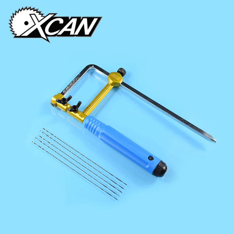 XCAN Регулируемая Мини-пила U Тип Мини-пила лук для ювелирных изделий DIY Инструменты изделия по дереву ручной инструмент набор пильный диск