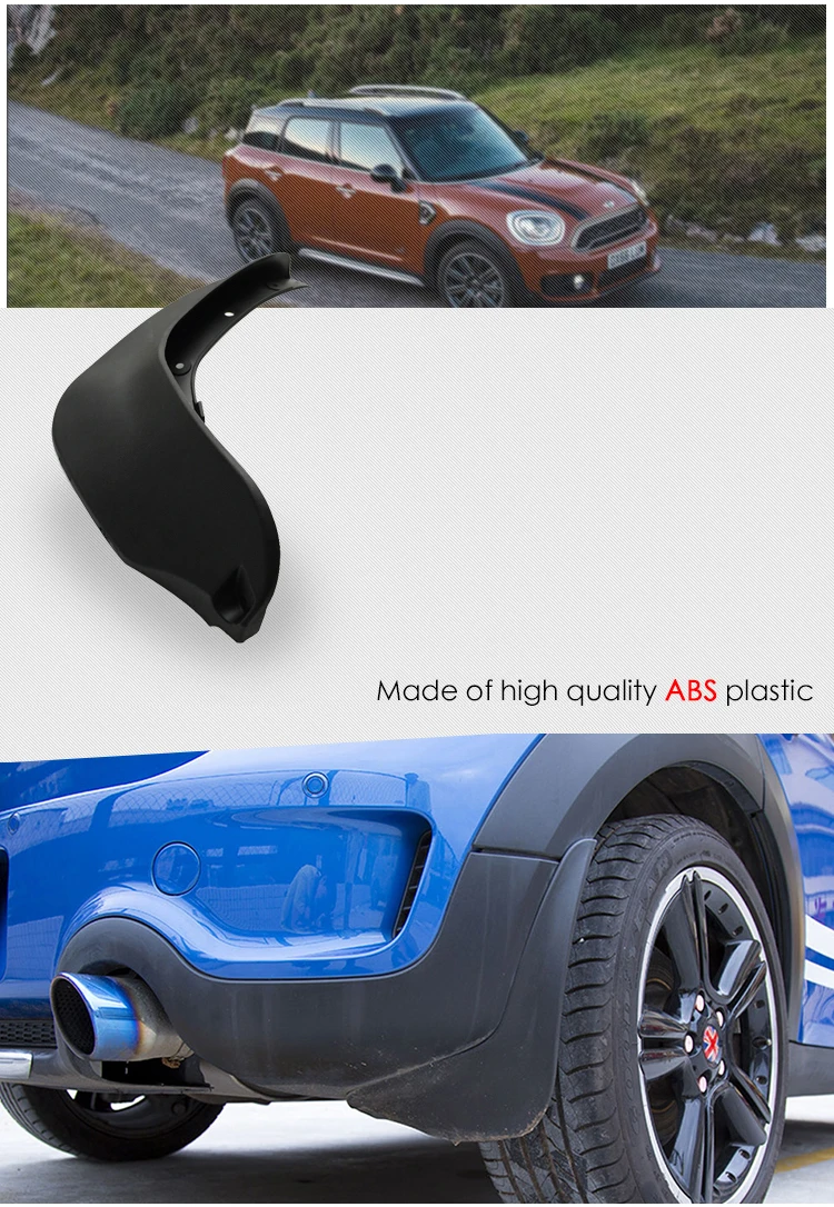 Для MINI Cooper COUNTRYMAN F60 R60 Clubman R55 Paceman R61 R56 R57 R58 R59 Брызговики передние и задние