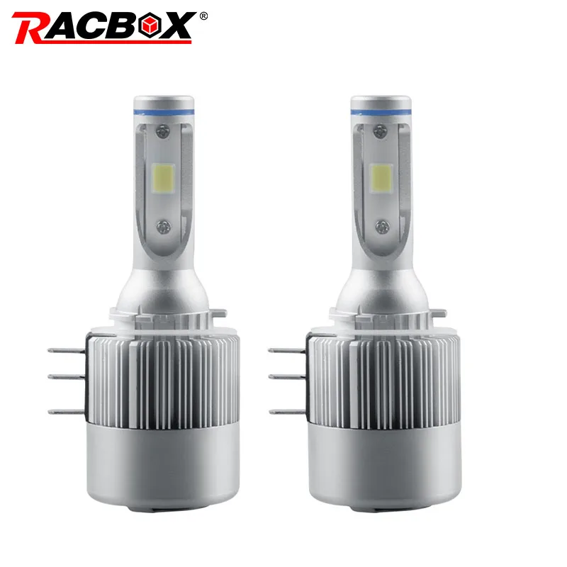 Светодиодная лампа RACBOX H15 60 Вт 8000 лм/комплект|Передние LED-фары для авто| |