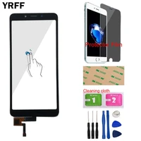 mobile touch screen digitizer panel for xiaomi redmi 6a touch screen 5 45 front glass sensor touchpad panel repair parts gift