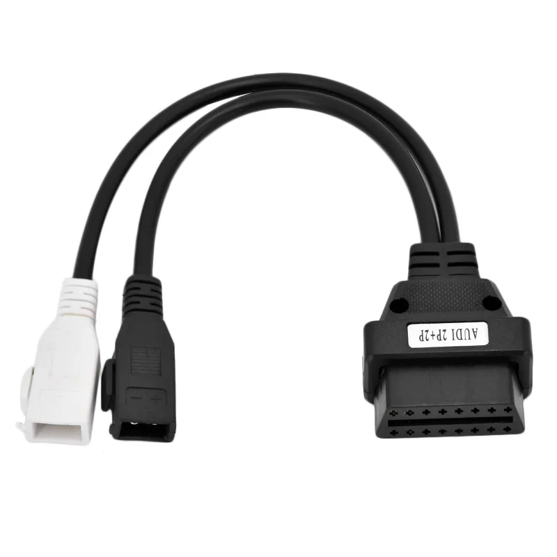 Адаптер для AU 2X2 OBD1 OBD2 автомобильный диагностический кабель 2P + подходит Au 2X2Pin к
