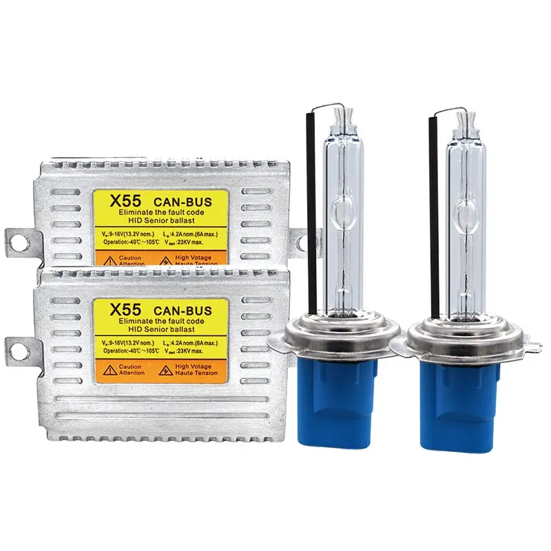 SKYJOYCE 55 Вт 5500K Быстрый Яркий ксеноновый H7 H1 H3 HB3 9006 H11 Canbus HID комплект ксеноновых
