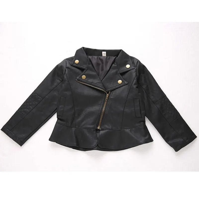 

PU Leather Jackets for Newborn Baby Girl Boy Clothing Fashion Children's Girl Clothes Coats Infant baby Boy Cloth Outerwear