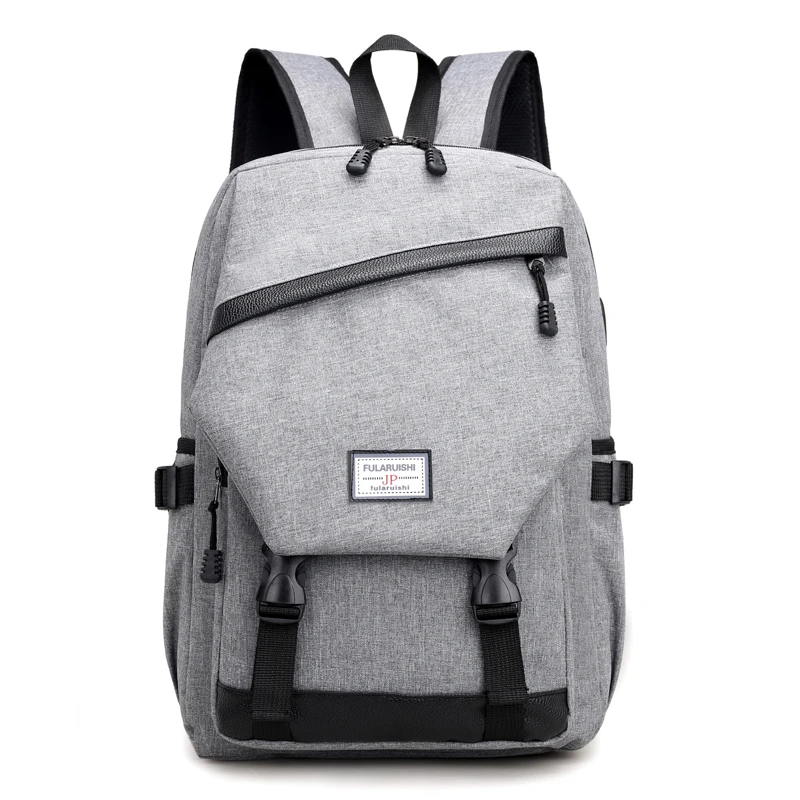 

2022 Usb Charging Unisex Design Book Bags For School Travel Backpack Casual Rucksack Canvas Laptop Preppy Style Man Backpacks