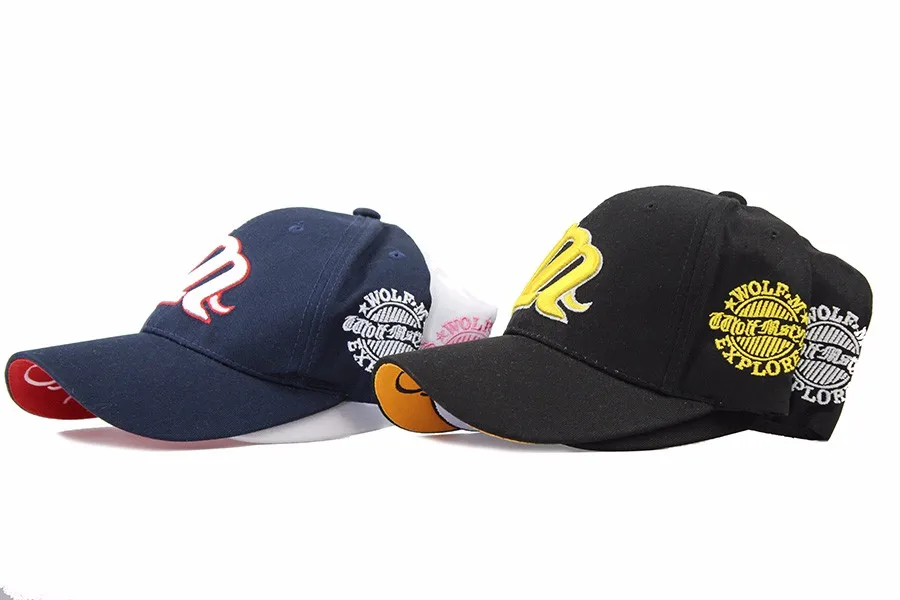 Geebro с буквой «М» и Бейсбол Кепки Snapback для бейсболка для мужчин для папы волк Bone Casquette летняя бейсболка Кепки s полностью закрытые кепки для Для женщин
