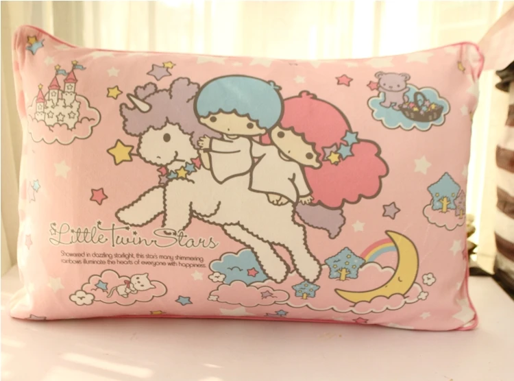 1 шт., 60 см, плюшевый чехол с рисунком из мультфильма «My Melody the twins star», один чехол для подушки, романтичный подарок для леди, игрушка для сна для девочки