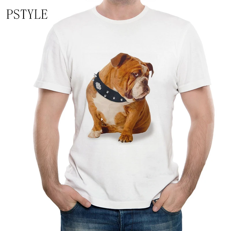 Мужская футболка Pstyle летняя с принтом &quotbad dog&quot|Мужские футболки| |