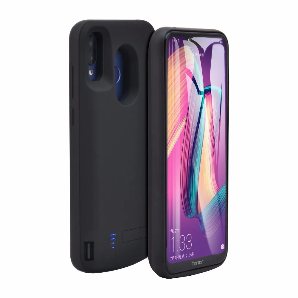 5000 мАч Внешний Аккумулятор Чехол Поддержка держатель чехол для Huawei Honor Play
