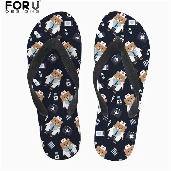 CC4402AB FORUDESIGNS/крутой Панк-Череп; дизайнерские мужские вьетнамки с зомби; модные летние пляжные резиновые шлепанцы; мужские сандалии на плоской подошве - Цвет: CC4402AB