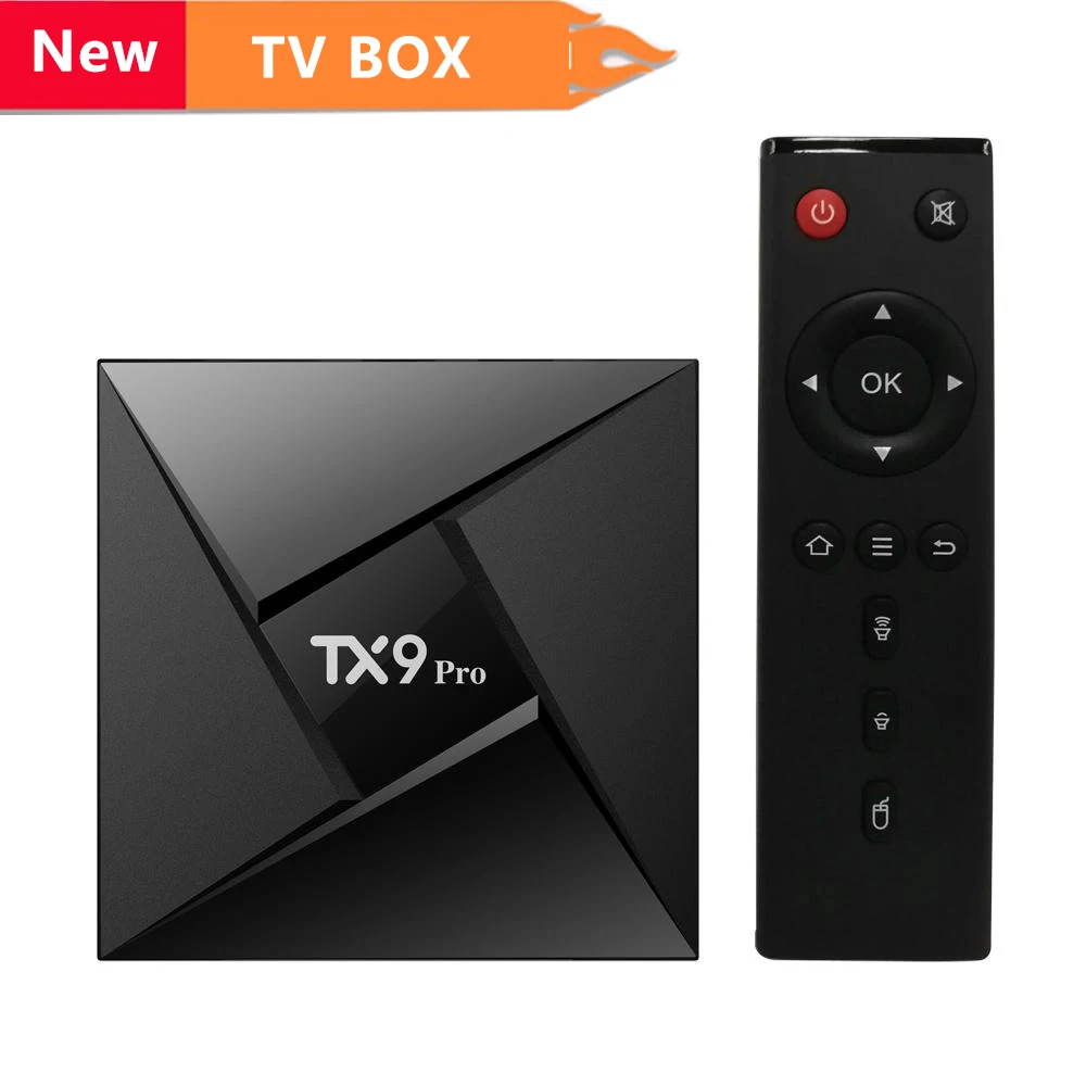 Android 7 1 TX9 Pro ТВ Box Amlogic S912 Восьмиядерный набор CPU топ коробка 3 ГБ 32 г Bluetooth 4 1000 м LAN Smart