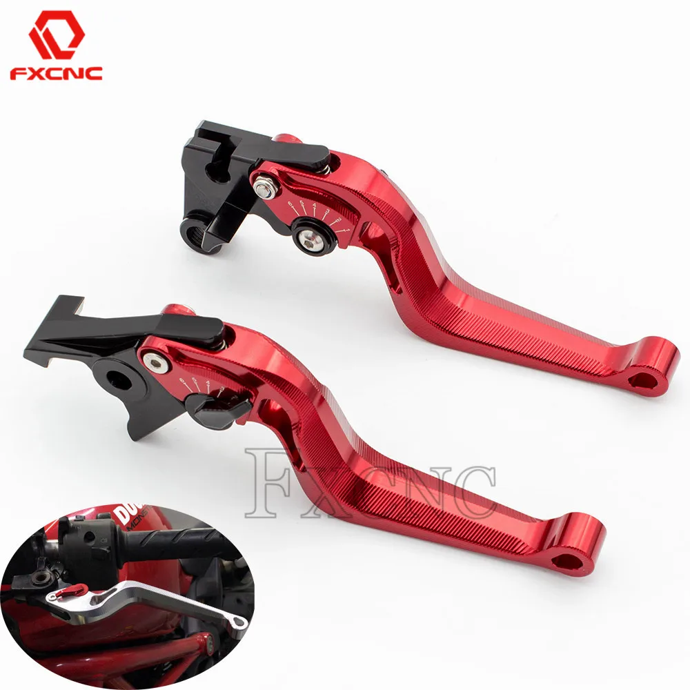

For Aprilia SHIVER 900 2017-2018 SHIVER/GT2007-2016 CNC 3D Snake Aluminum Motorcycle Accessories Adjustable Brake Clutch Levers