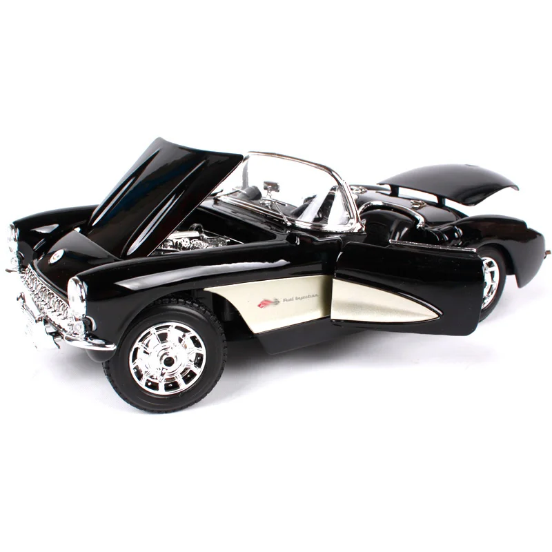Maisto 1:18 1957 Chvrolet Corvette полицейский автомобиль модель старого автомобиля литая новая