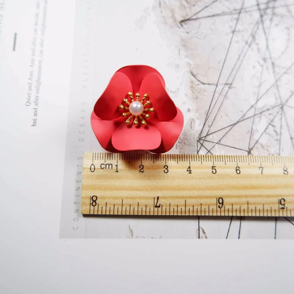 Европейский и американский 2019 горячая Распродажа цветные Стерео цветы