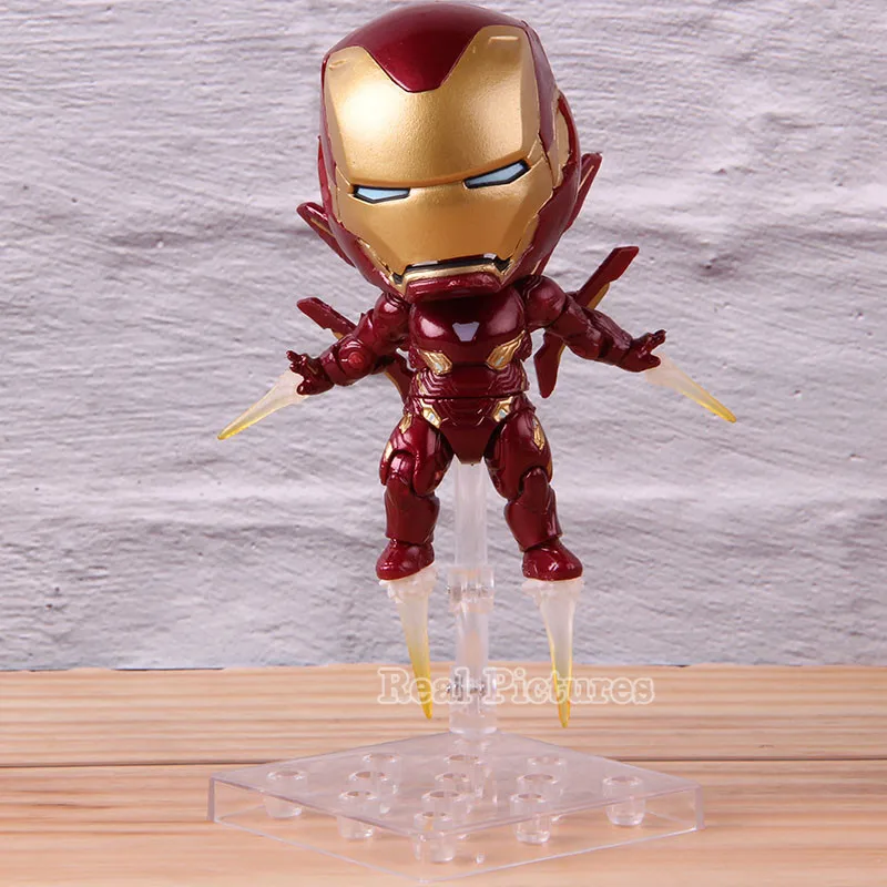 Nendoroid 988 Железный человек Mark 50 Infinity Edition экшн-модель игрушки ПВХ Коллекционная Marvel Мстители Бесконечная война фигурка 9 см