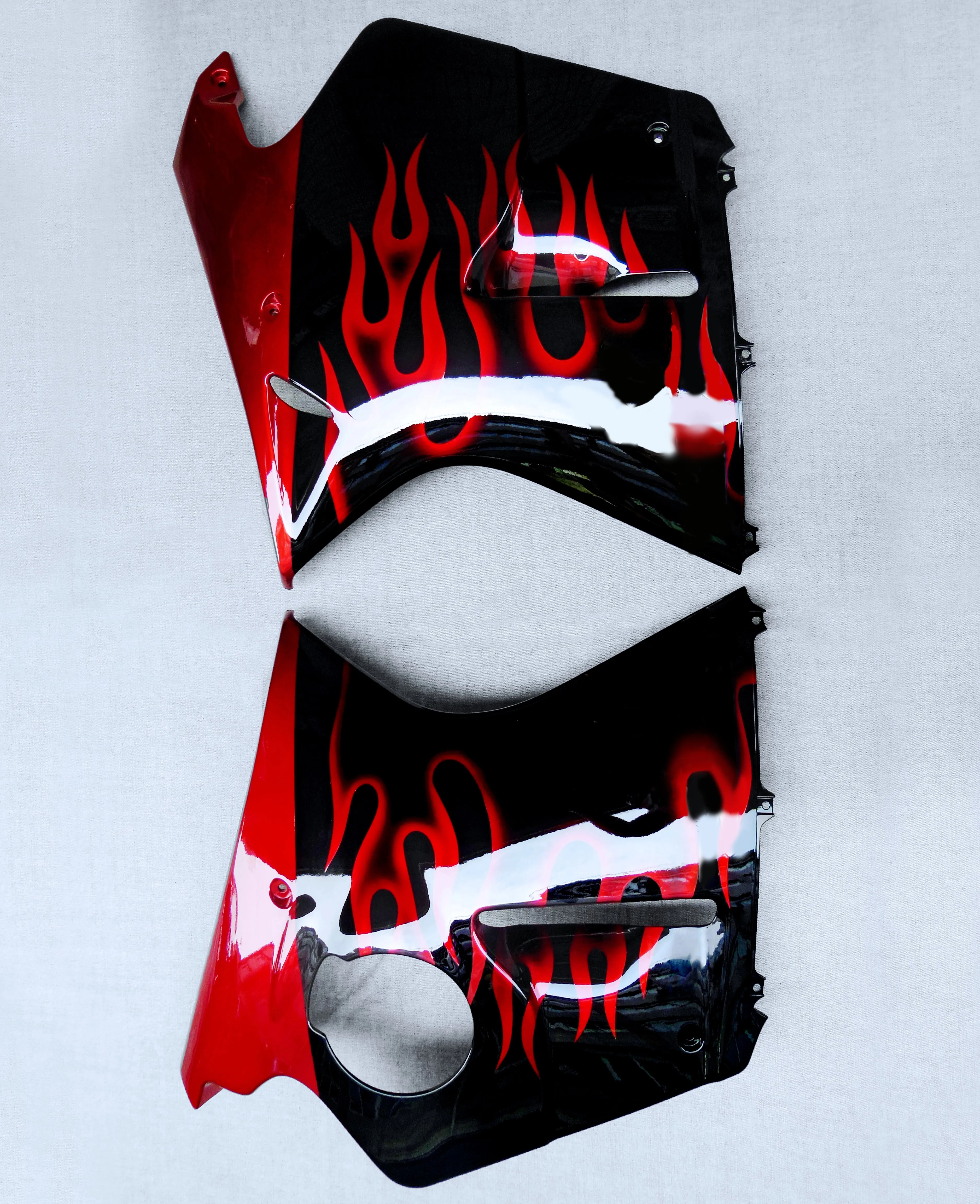 

Fit For Honda CBR1100XX 1996-2007 Bodywork Belly Panel Half Batwing Fairing
