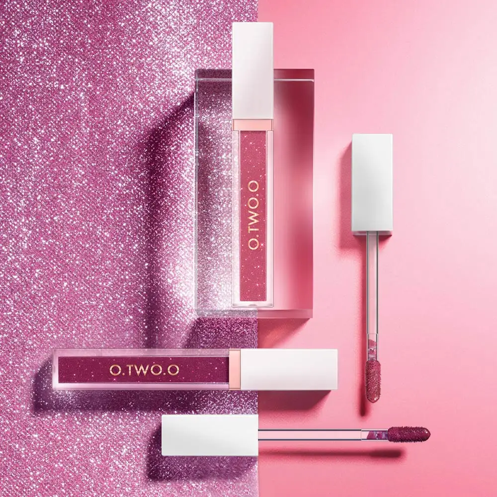 

O.TWO.O Mirror Glass Lip Gloss Moisturizing Light Gel No Sticky Shimmer Lipstick Liquid Makeup 7 Color Lipgloss Maquiagem