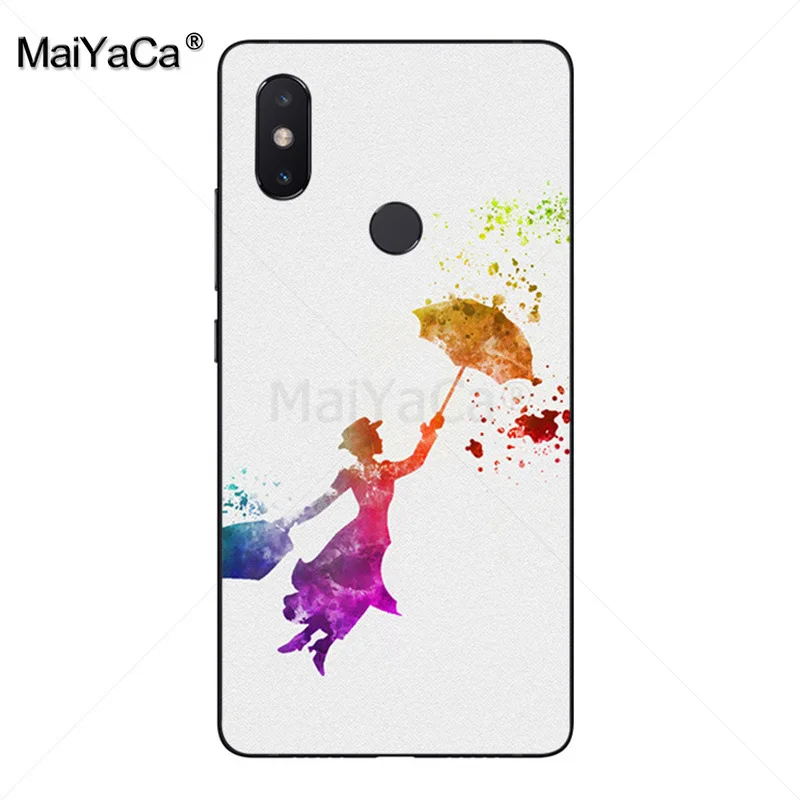 Мягкий резиновый чехол для мобильного телефона MaiYaCa Mary Poppins из ТПУ xiaomi mi 8 se 6 note2 note3