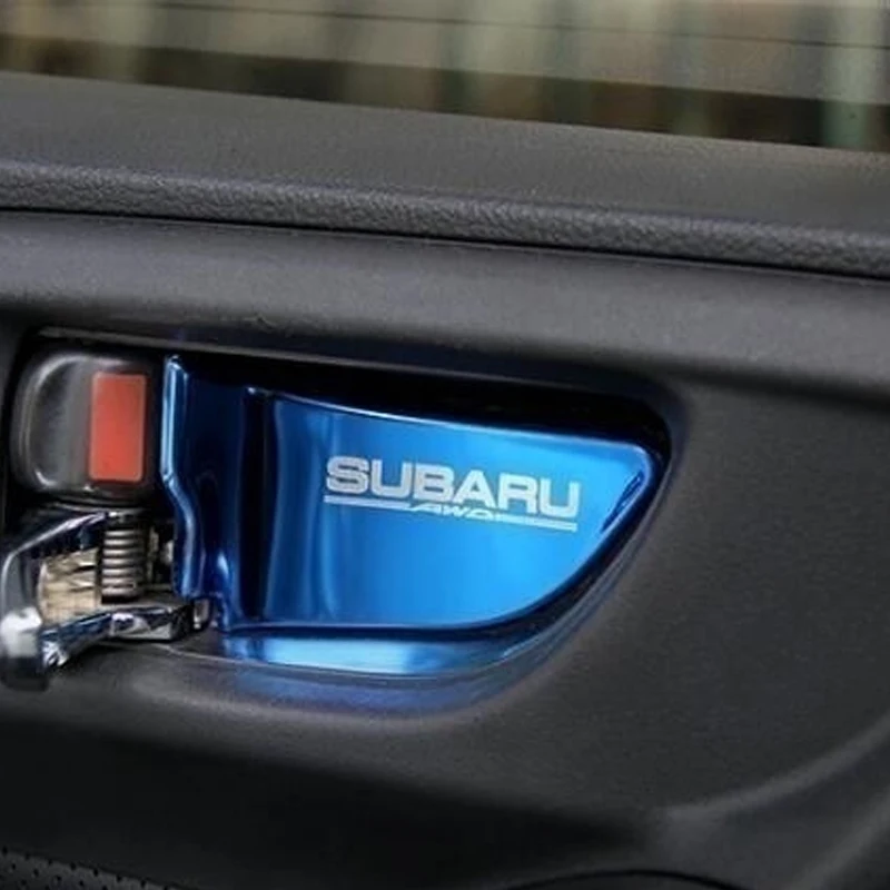 Накладки на ручки салона автомобиля накладки чаши для Subaru Forester Xv Outback Legacy Impreza StI STI