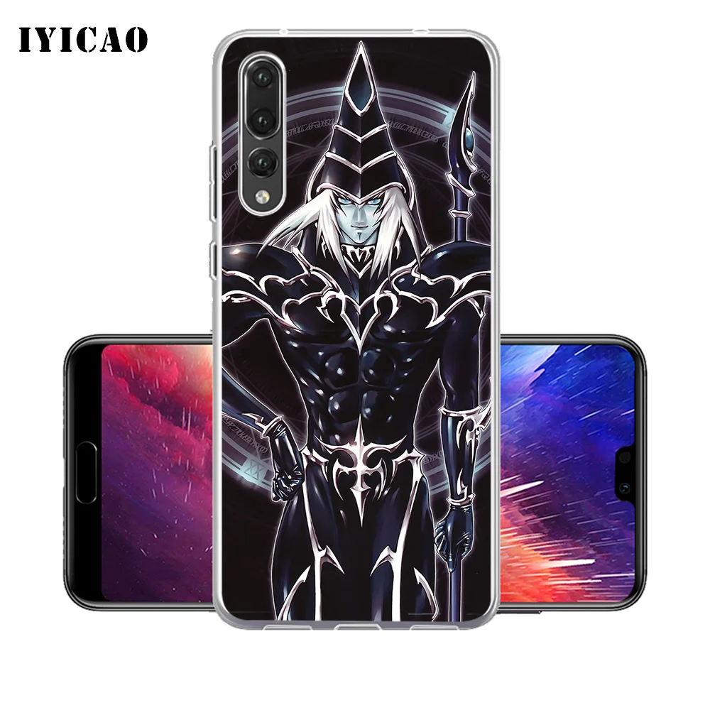 IYICAO Mago Negro Yu-Gi-Oh! Мягкий силиконовый чехол для телефона для huawei P30 P20 Pro P10 P9 P8 Lite P Smart чехол из ТПУ