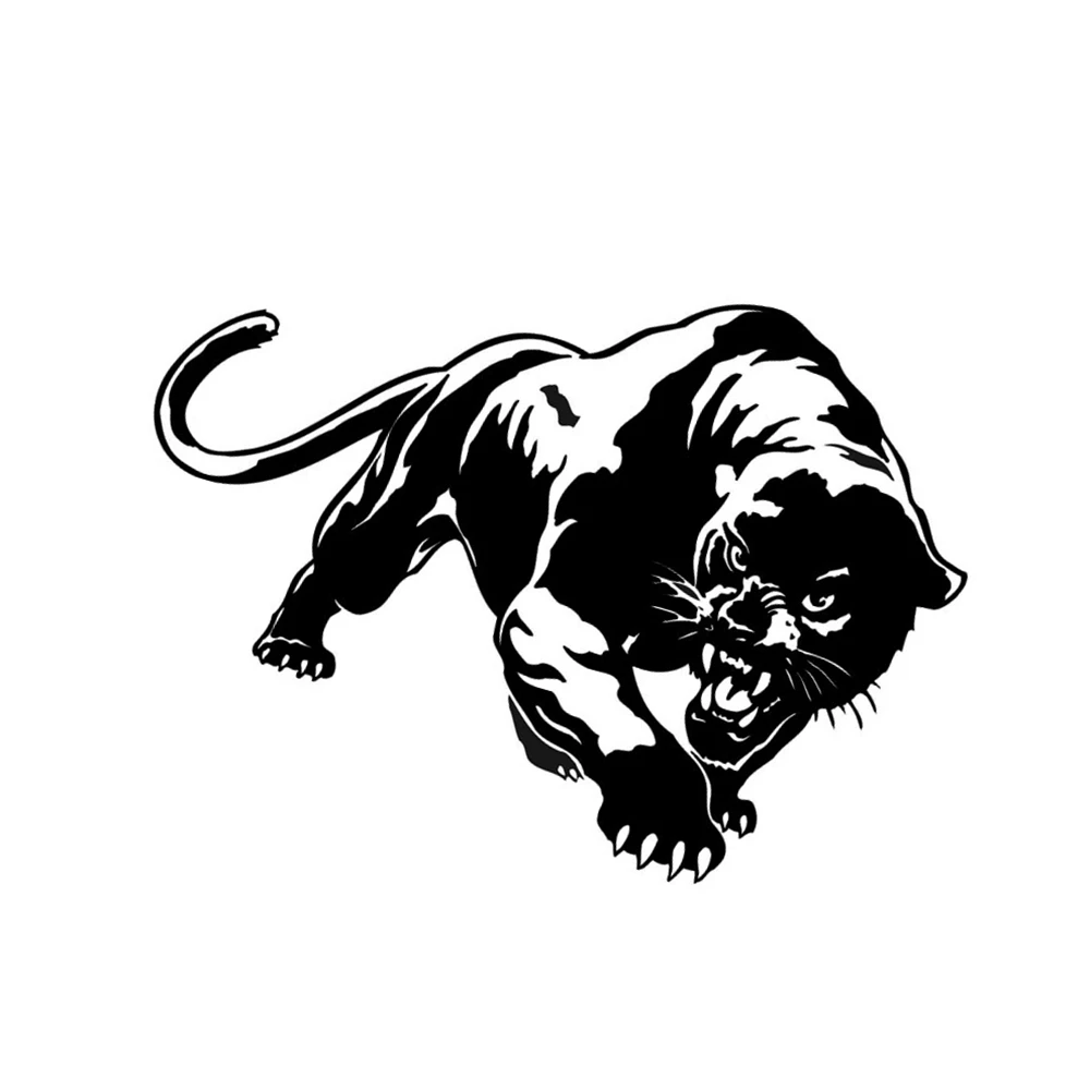 2017 Новый 19 5*13 6 см огненная Дикая пантера Охотничья машина наклейки на автомобиль