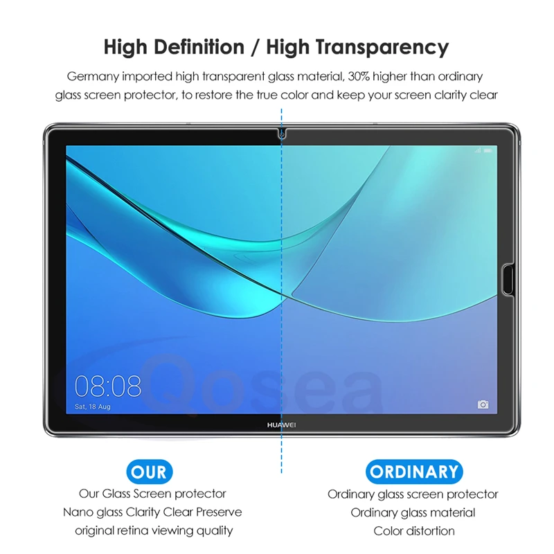 Защитная пленка для экрана Huawei MediaPad M5 10 8 дюйма закаленное стекло 9H настольного ПК