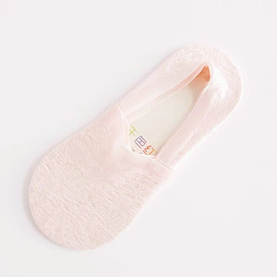 1pair 1/3/4/5 пар однотонные женские ботильоны дышащие низкие носки бесшовные следы Тапочки женские носки-невидимки, не скользящие носки-следки носки - Цвет: 1pair