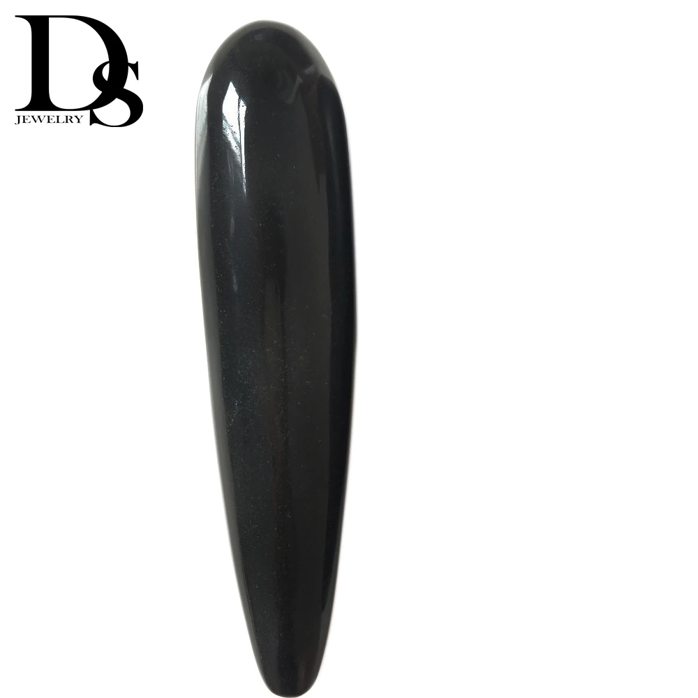 

Natural Obsidian Massage Wand,Quartz Crystal Massage Stick Kegel Exercise Yoni Healing Crystal Massage Wand For Women Healing