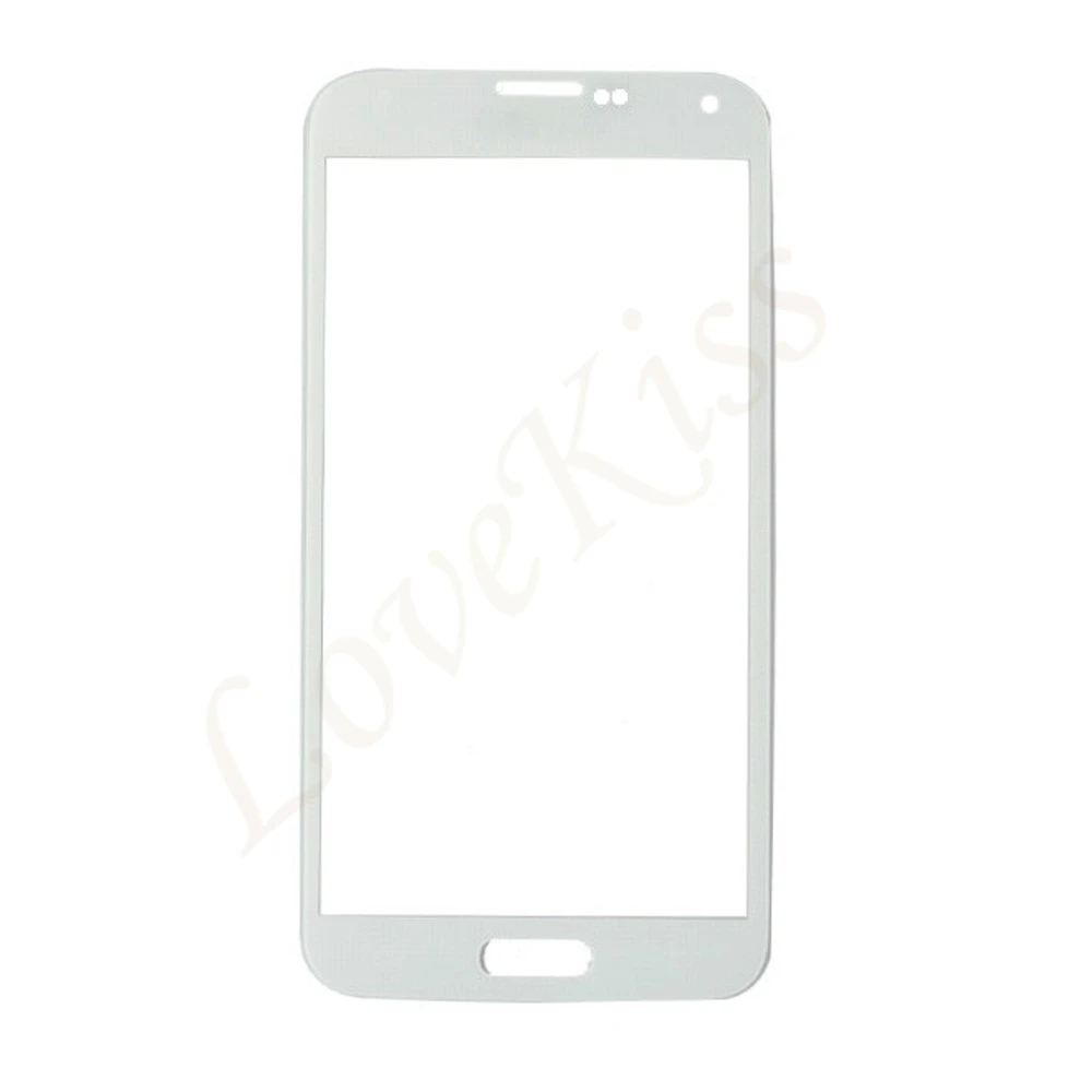10 шт./лот сенсорный экран для Samsung Galaxy S5 I9600 G900 G900F G900H G900I Переднее внешнее стекло