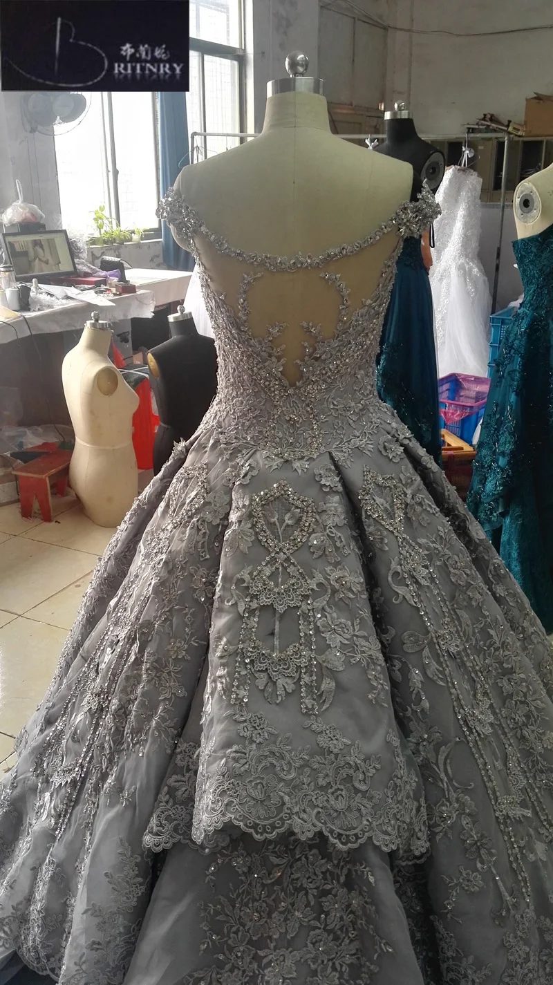 2018 New Arrival Wedding Dress Luxury Princess Long Train Bride Sweetheart Ball Gown Lace | Свадьбы и торжества