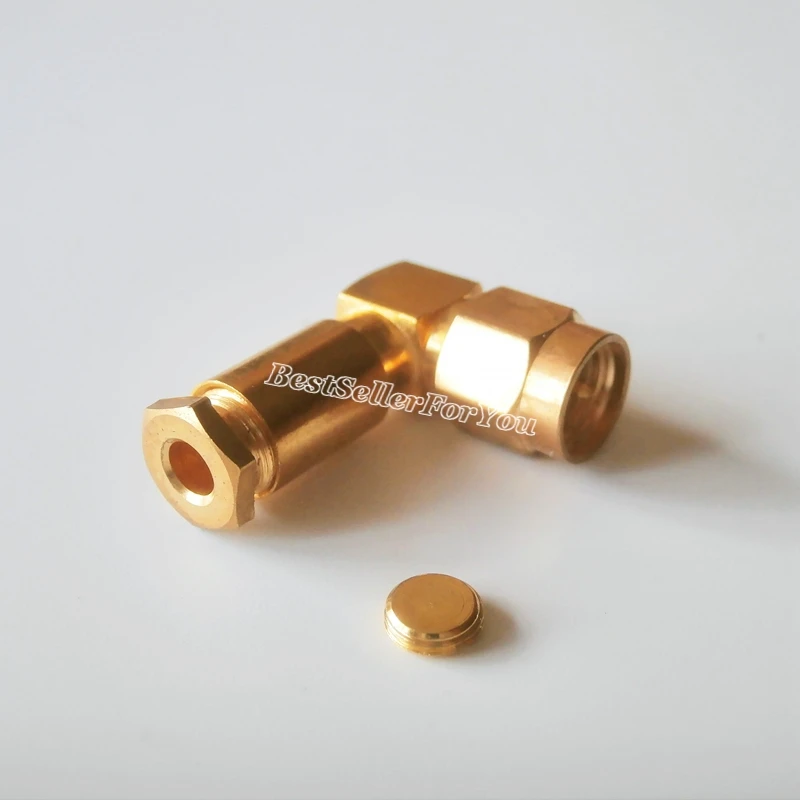 5 шт. SMA зажим под прямым углом для кабеля RG316 RG174 LMR100 RF разъем|clamp connector|clamps forclamping clamp
