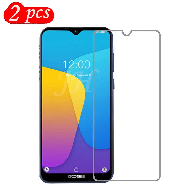 2 шт. закаленное стекло Для Doogee Y8c защитная пленка 9H Взрывозащищенная для
