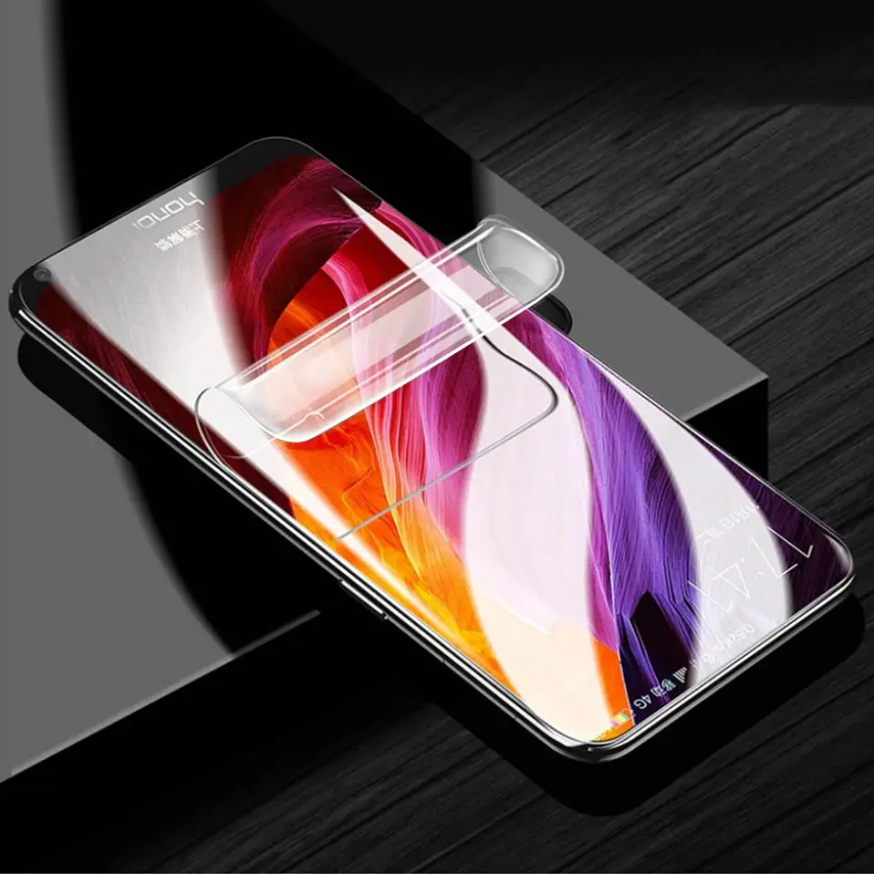 100 шт. гидрогель фильм для красного mi Note 4X4 5 5A плюс Pro крышка Экран протектор 8 Max2 Max3