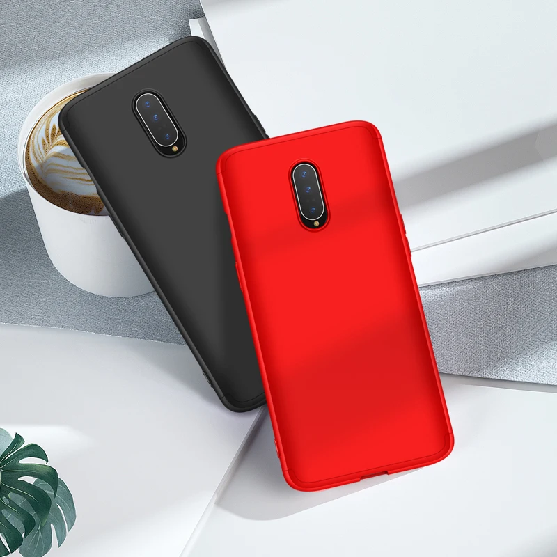 Для OnePlus 7 Pro 6 6 T One Plus 7 5 5 T чехол для телефона Роскошный чехол полностью защищающий телефон матовый 3 в 1 шт. Жесткий Чехол для задней панели Fundas Coque