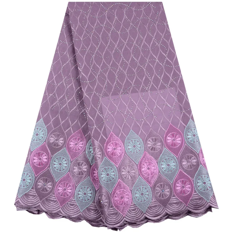 2019 Embroidery Swiss Voile Lace High Quality Africa French Fabric Cotton A1472 | Дом и сад