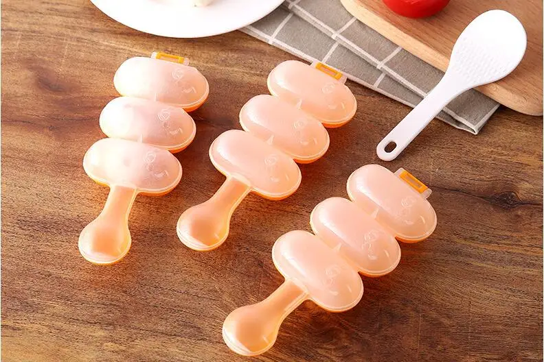 1 шт. DIY милый мини рис и для овощных роллов плесень устройство для приготовления мясных шариков суши онигири Инструмент Кухонные гаджеты ок 0761