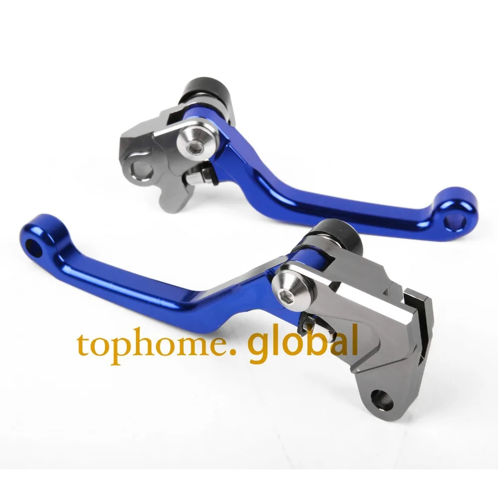 For Yamaha WR250F WR450F 2005 - 2015 one pair CNC Pivot Dirttbike Brake Clutch Levers 2006 2007 2008 2009 2010 2011 2012 | Автомобили и
