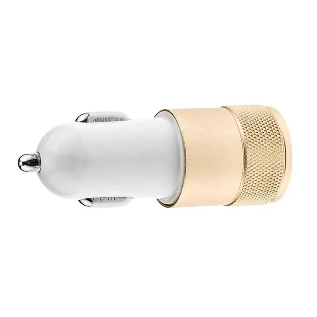 2.1A 1A сплав 2 USB порты универсальное автомобильное зарядное устройство