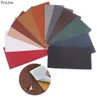 Prajna самоклеющиеся патчи из искусственной кожи, ремонтные наклейки, переделка, диван, кожаная сумка, обувь для автомобилей, сделай сам, аппликация, цветная прямоугольная ткань